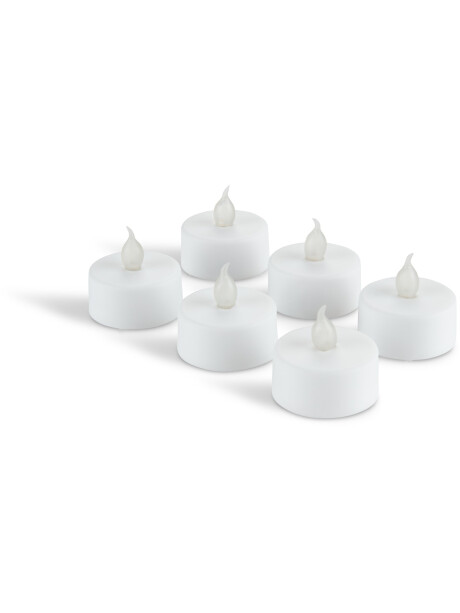 Vela LED MORGAN temporizador 6 uds Vela LED MORGAN temporizador 6 uds