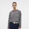 VMABBY LS O-NECK TOP JRS CORE-12 1 Asphalt/Stripes SNOW WH