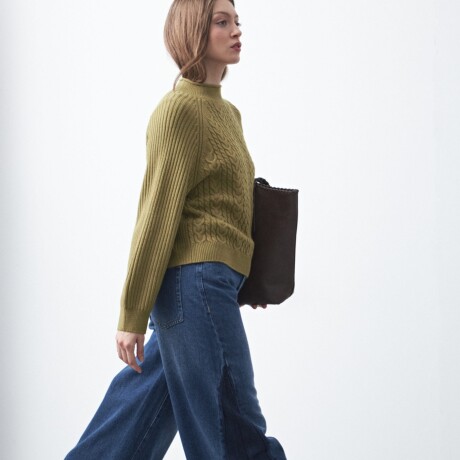 POLERA LUCERO Pistacho