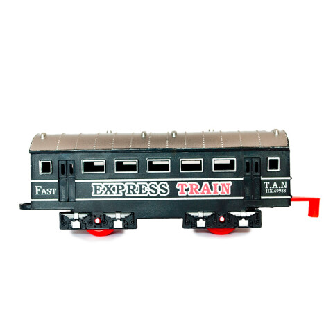 Tren antiguo Con Vias con Luz Electrica 37*25cm Tren Antiguo Con Vias Con Luz Electrica 37*25cm