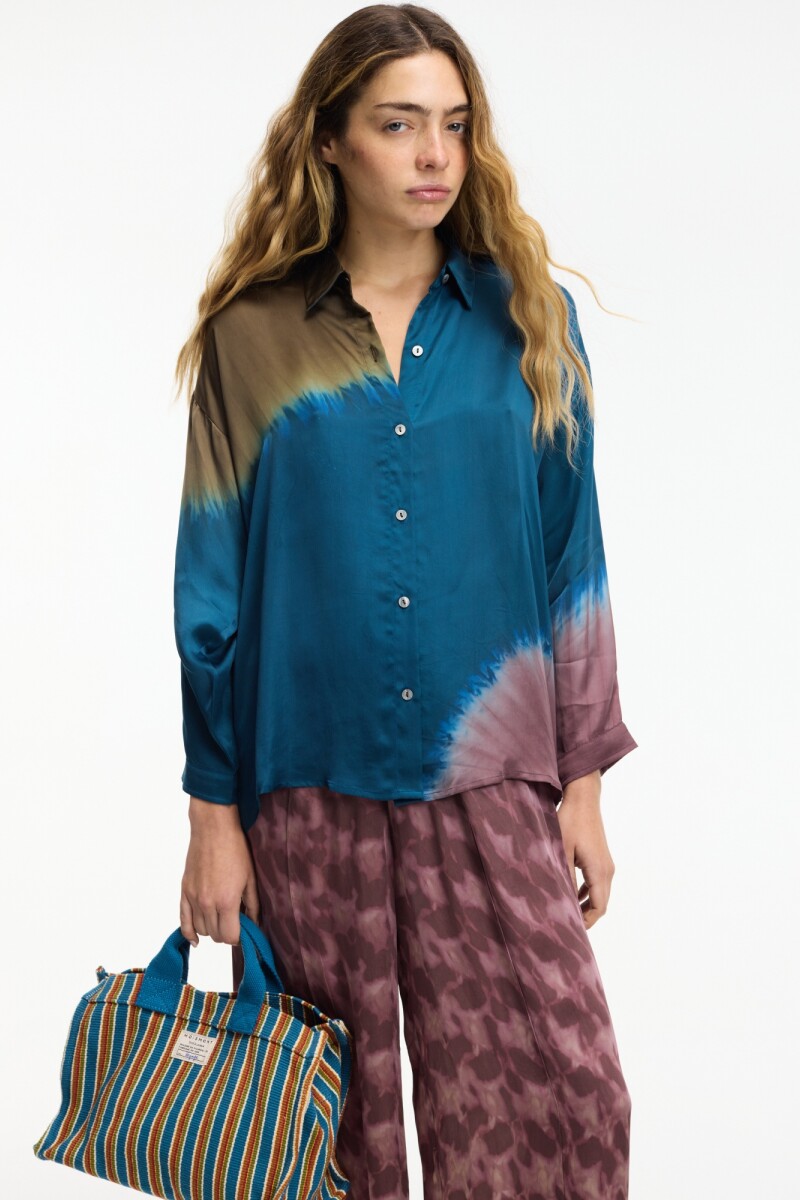 Camisa MEGANNE Azul
