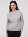 Sweater Osada Gris Melange Medio