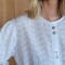 Camisa Melón Broderie flor