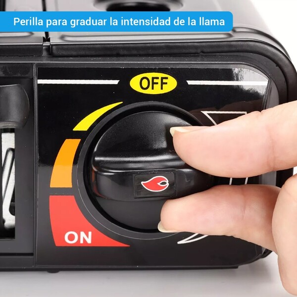 Anafe Estufa Gas 1 Hornalla Cocina Portatil Estuche Camping Garrafa Imback Color Negro Anafe Estufa Gas 1 Hornalla Cocina Portatil Estuche Camping Garrafa Imback Color Negro