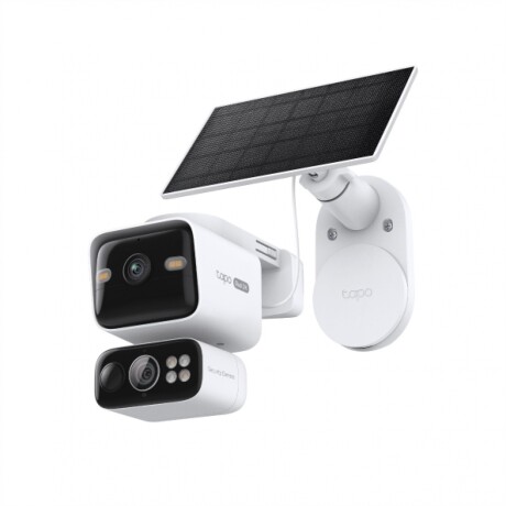 Cámara De Seguridad TP-LINK Tapo C645D Kit Doble Lente 2K 360º Con Panel Solar Cámara De Seguridad TP-LINK Tapo C645D Kit Doble Lente 2K 360º Con Panel Solar