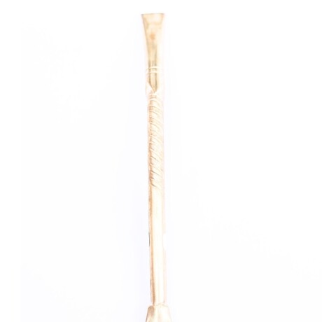 Bombilla De Plata y Oro S20
