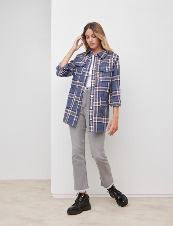 Sobrecamisa Cuadrille AZUL/MULTI
