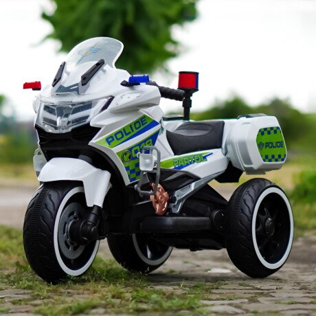 Moto de Policía 6 Volt Hasta 50 kg Moto de Policía 6 Volt Hasta 50 kg