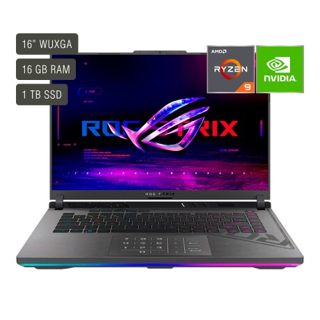 Notebook Gamer Asus Rog 16'' Ryzen 9 16gb 1tb Rtx5060 Notebook Gamer Asus Rog 16'' Ryzen 9 16gb 1tb Rtx5060