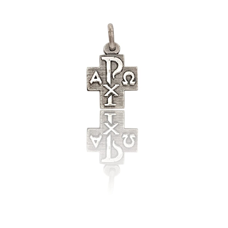 Dije cruz papal- Plata 925 - Sin piedra-CP4599 conpiedra