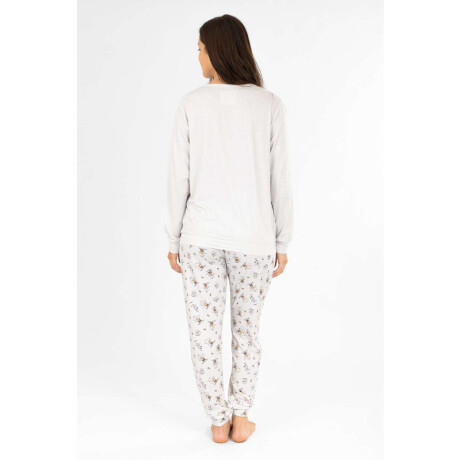 Pijama goodness & grief Gris melange