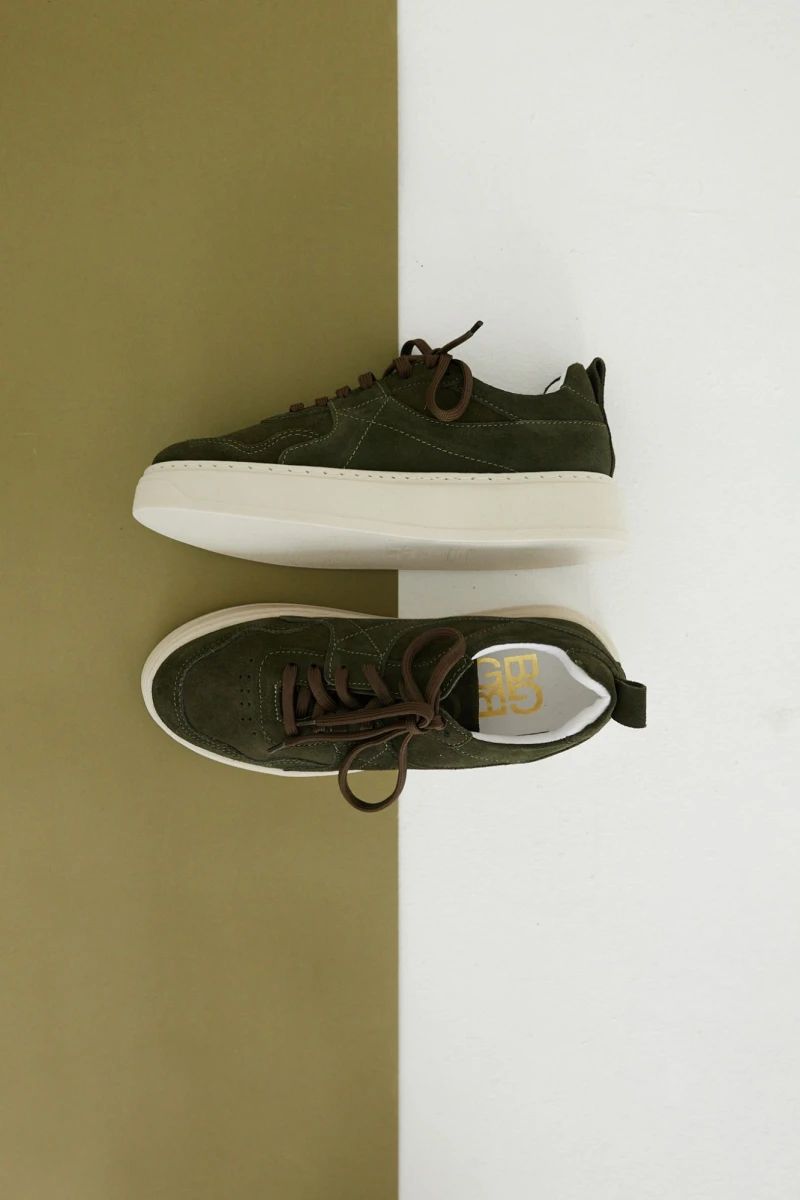 Sneakers Pul  verde oliva 37