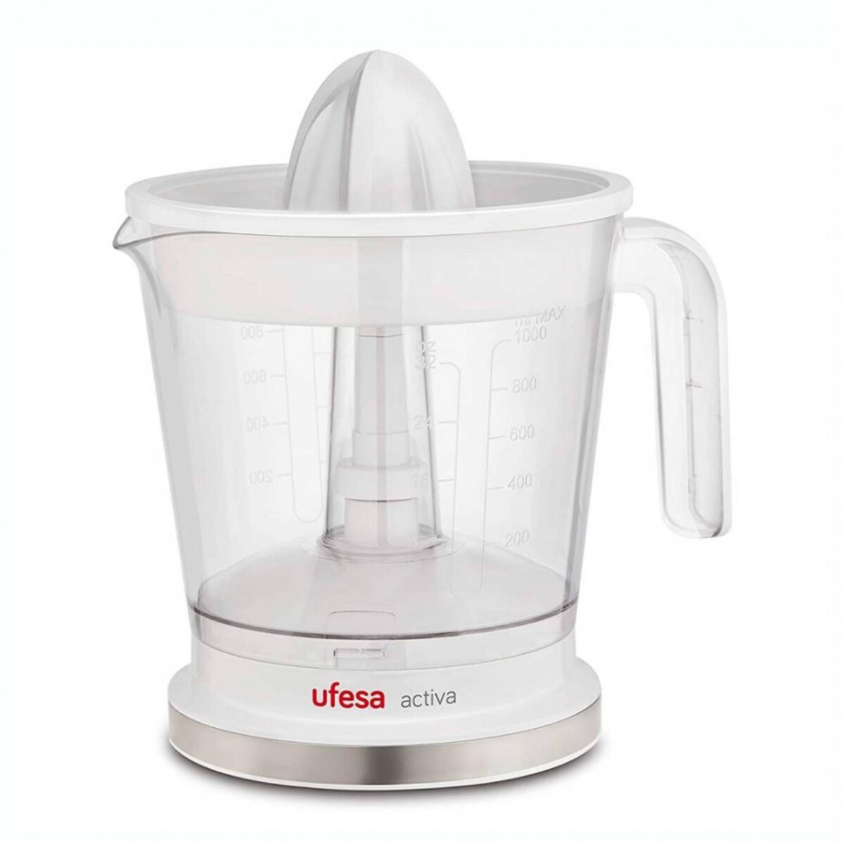 Exprimidor UFESA EX4942 40W Capacidad 1L 2 Conos De Diferentes Tamaños 