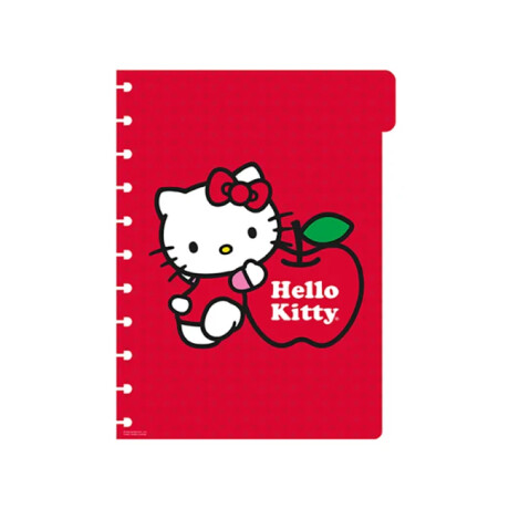 Cuaderno Mooving Carta con Discos Hello Kitty Caras