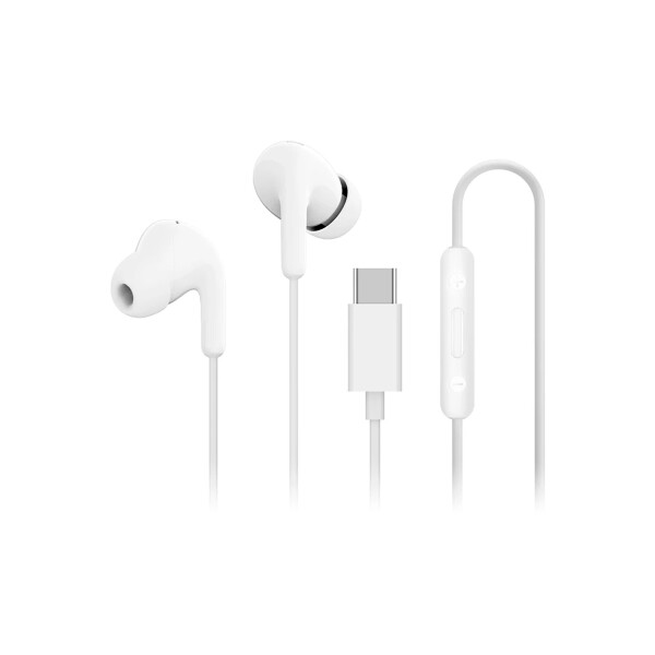 Auriculares Xiaomi USB-C color blanco Auriculares Xiaomi Usb-c Color Blanco