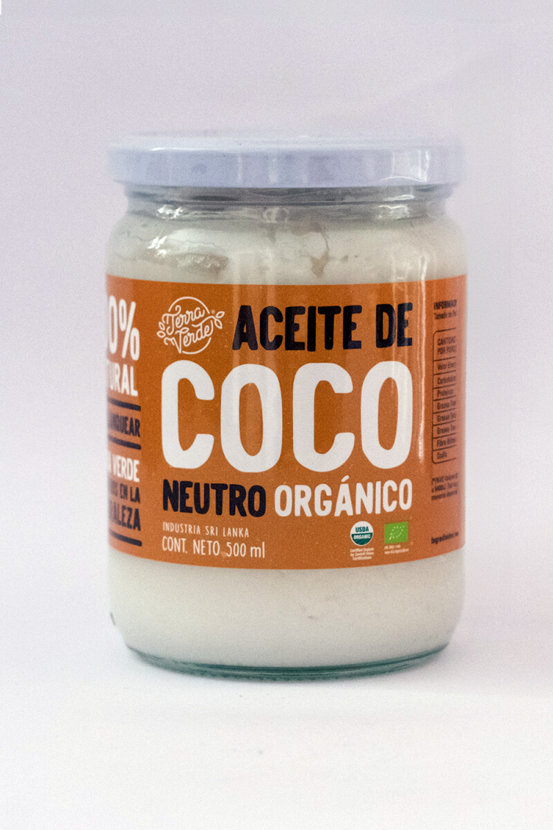 Aceite de Coco Neutro · 500ml Aceite de Coco Neutro · 500ml