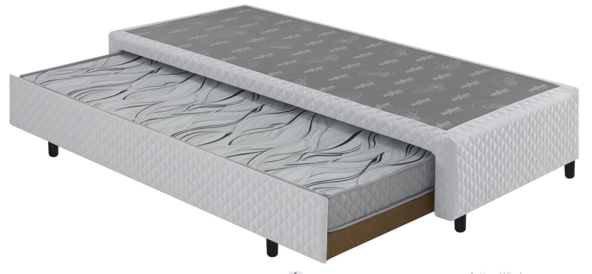 Cama Auxiliar ECOFLEX espuma 1 plaza 