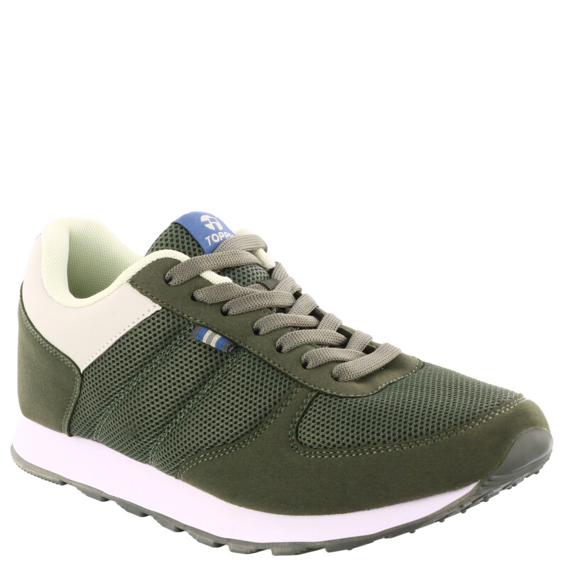 Championes Unisex Topper T 350 Mesh Verde Oliva