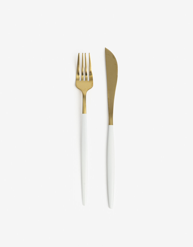 Artículos cocina Cubiertos Set De Cubiertos Con Estuche - Combinacion Tricolor