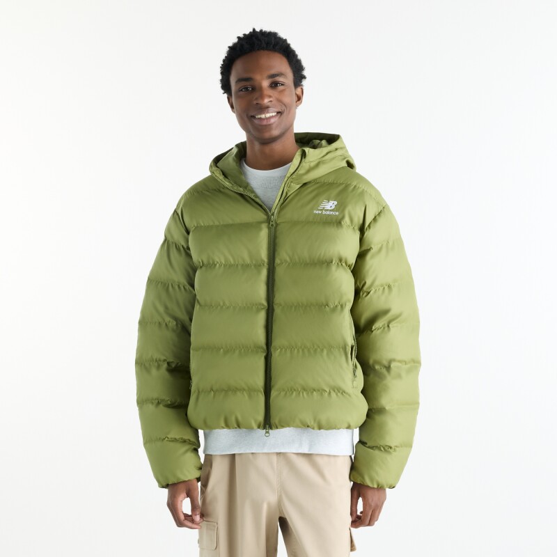 Campera New Balance de Hombre - Boston - MJ62G17OGEE GREEN