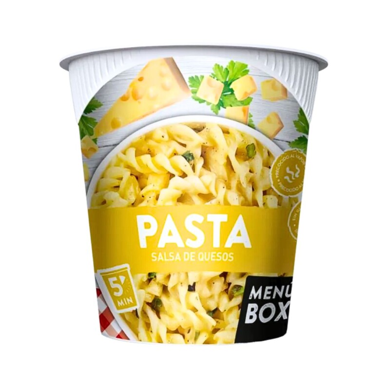 Pasta queso Menú Box - 64 g Pasta queso Menú Box - 64 g