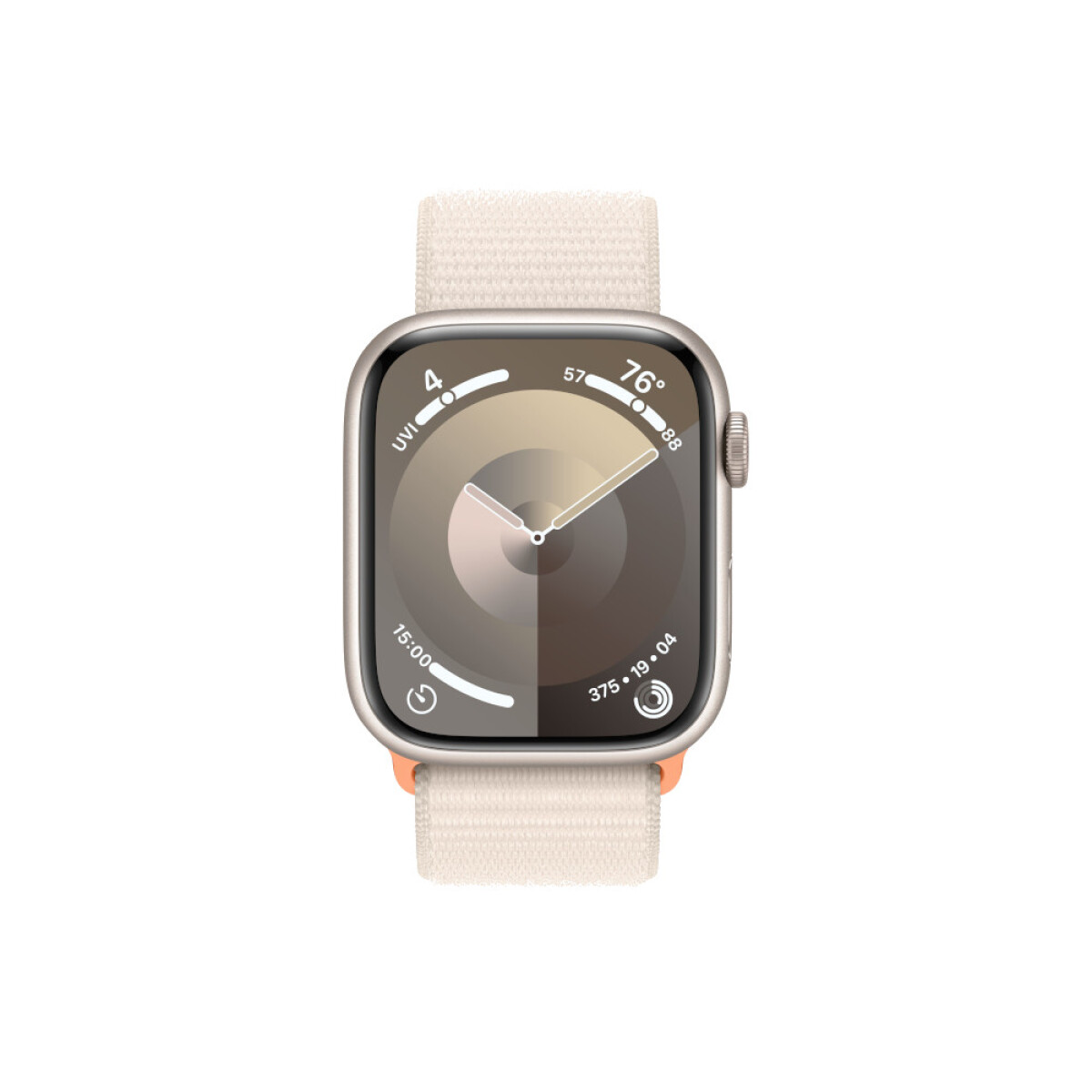 Apple Watch Series 9 45mm Starlight aluminium Sport Loop 