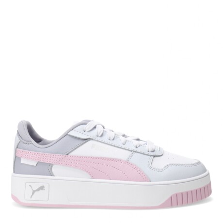 Championes de Mujer Puma Carina Street Plataforma Blanco - Gris - Rosa
