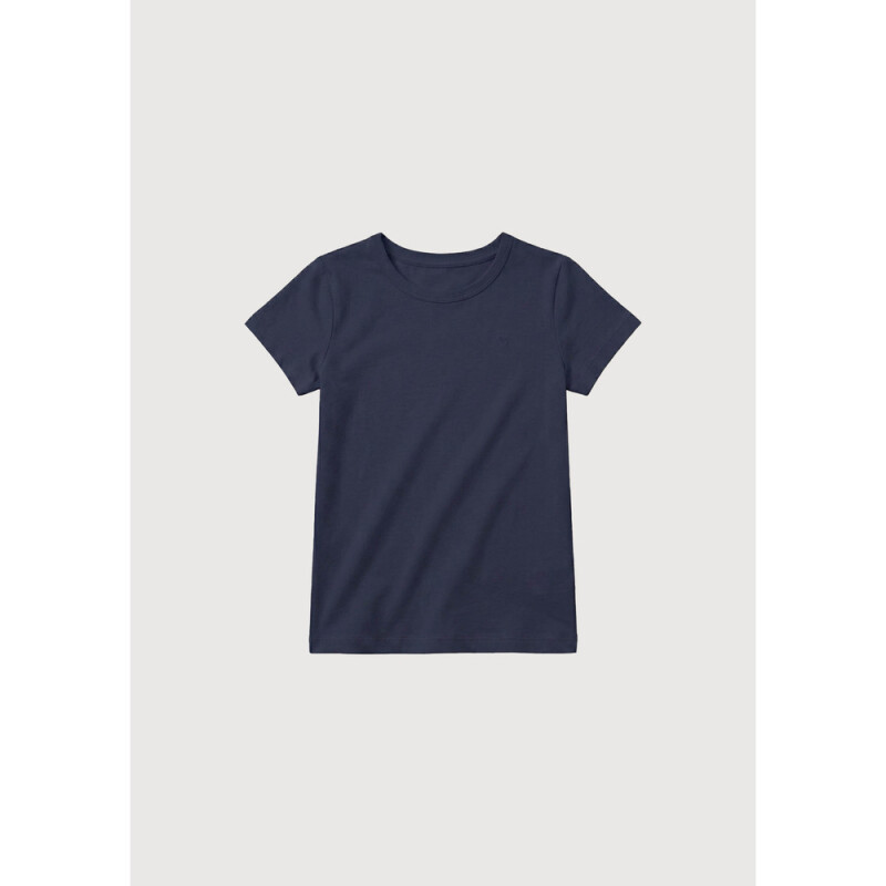 CAMISETA MM FEM AZUL ESCURO