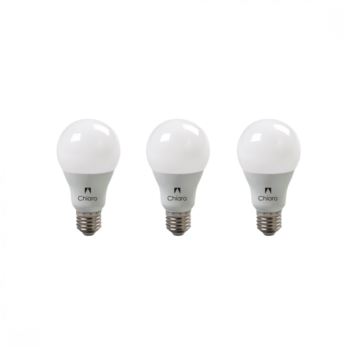 Pack x 3 pcs - Lámpara led estándar 12W E27 - Luz Cálida 