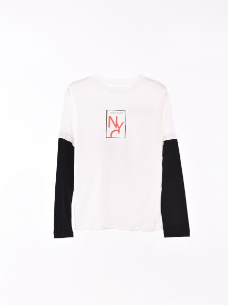REMERA LUKEN OFF WHITE
