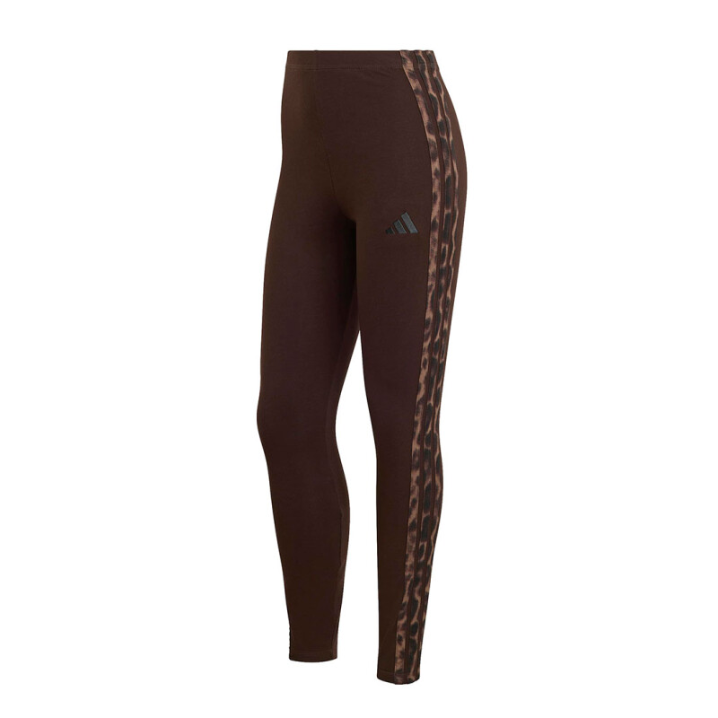 Calza de Mujer Adidas W Aop Leg Infil Marrón - Animal Print