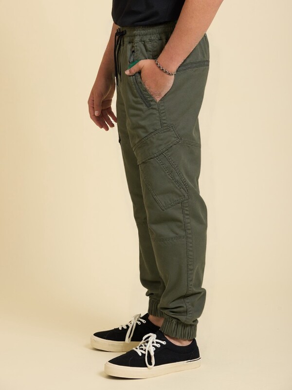 PANTALON PAOLO TEEN E24 RUSTY Verde Oscuro