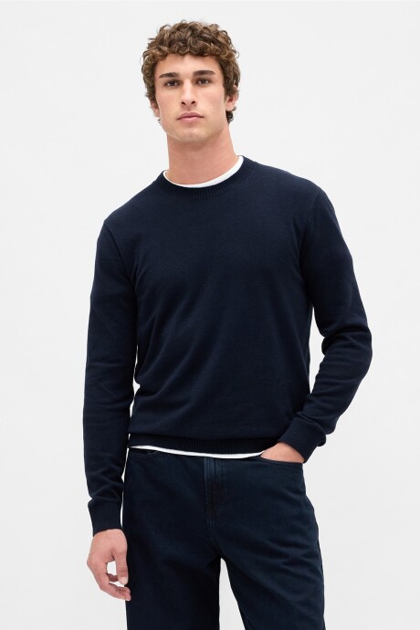 Buzo Cashsoft Hombre New Classic Navy 2