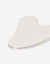 Complementos de cosmética para rostro Gua Sha Facial - Plateado Hematite