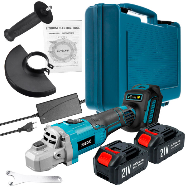 Amoladora Angular 2 Batería 21v Dw437 AMOLADORA ANGULAR 125MM 2 BAT. DW437