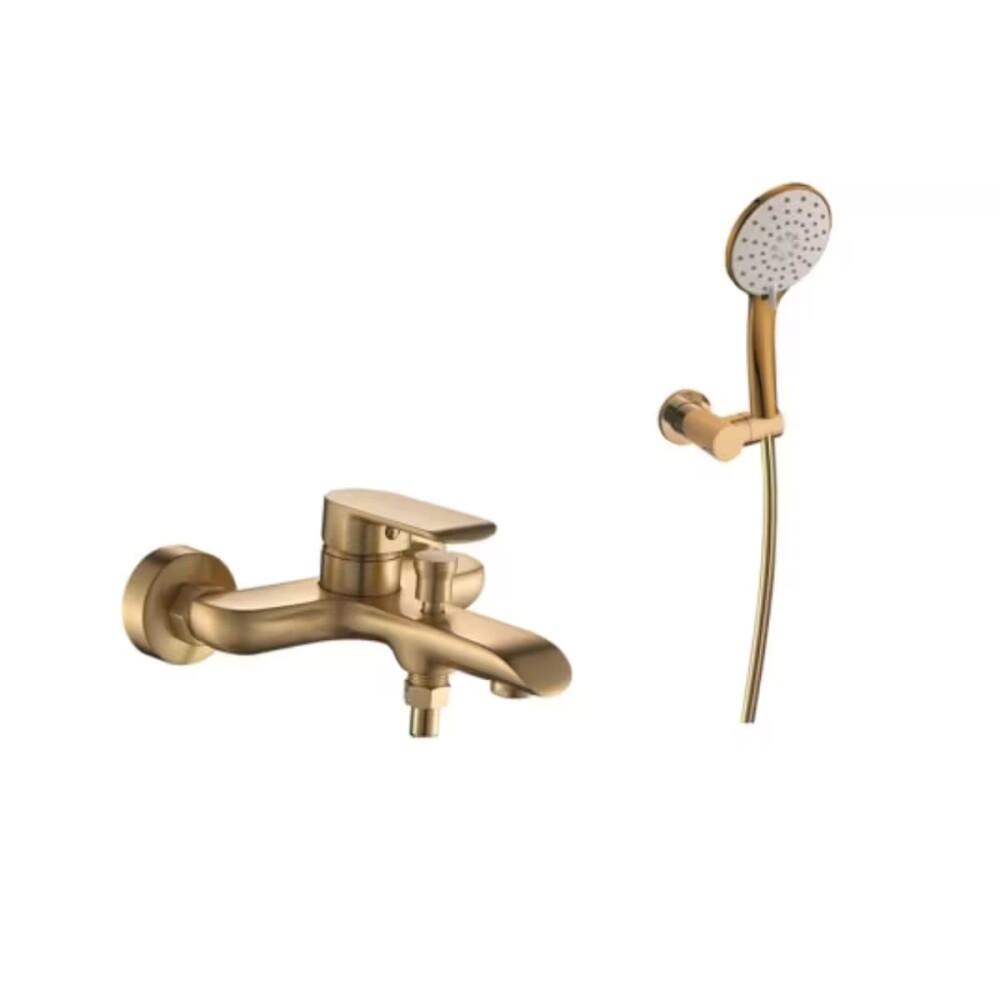 Grifería de ducha Monocomando exterior con transferencia Alassio Oro Grifería De Ducha Monocomando Exterior Con Transferencia Alassio Oro