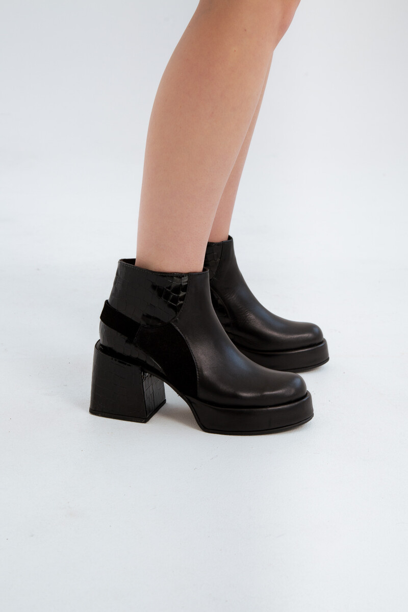 Bota Velvet Negro