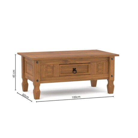 Promo Mesa Ratona + Biblioteca Cristalero + Rack de Tv Linea Naturale Roble