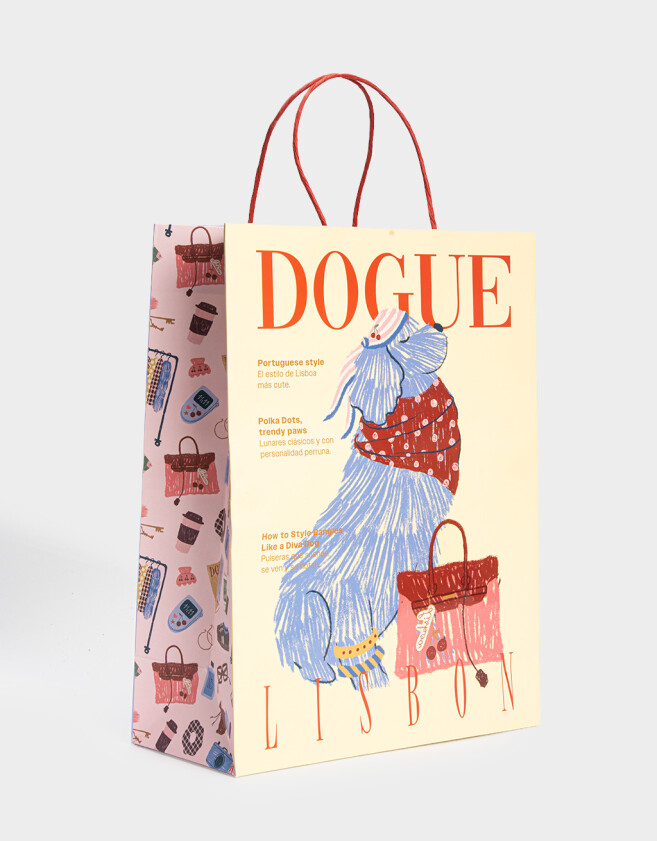 Accesorios Regalos Estampados Bolsa De Regalo Grande Estampada - Combinacion Multicolor
