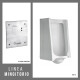LOZA SANITARIA BLANCO MINGITORIO PARA BAÑO VALVULA BLANCO