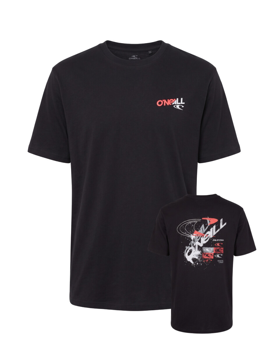Remera O'Neill Oversized Urban Grunge - Negro 
