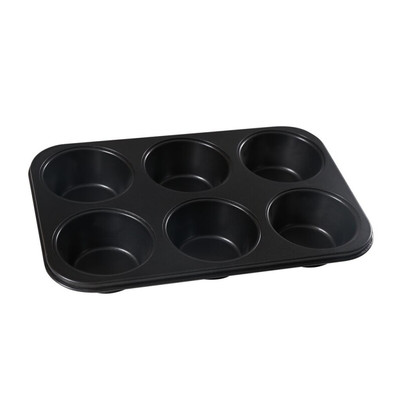 Molde para 6 Muffins Baker's Secret Essential Antiadherente 22 x 32 cm MOLDE MUFFIN X6 ANTIAD. 22X32X4CM/0.5MM ESSENTIAL