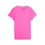 Polo Running Velocity Tee Mujer Fuchsia