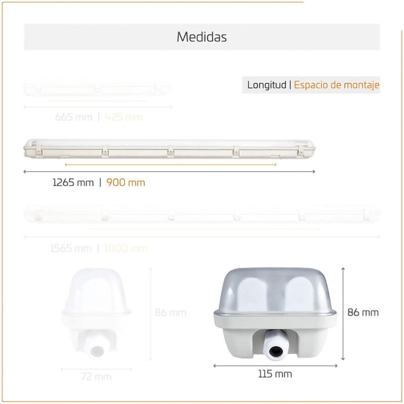 Estanco Tank simple 120 cm Estanco Tank simple 120 cm