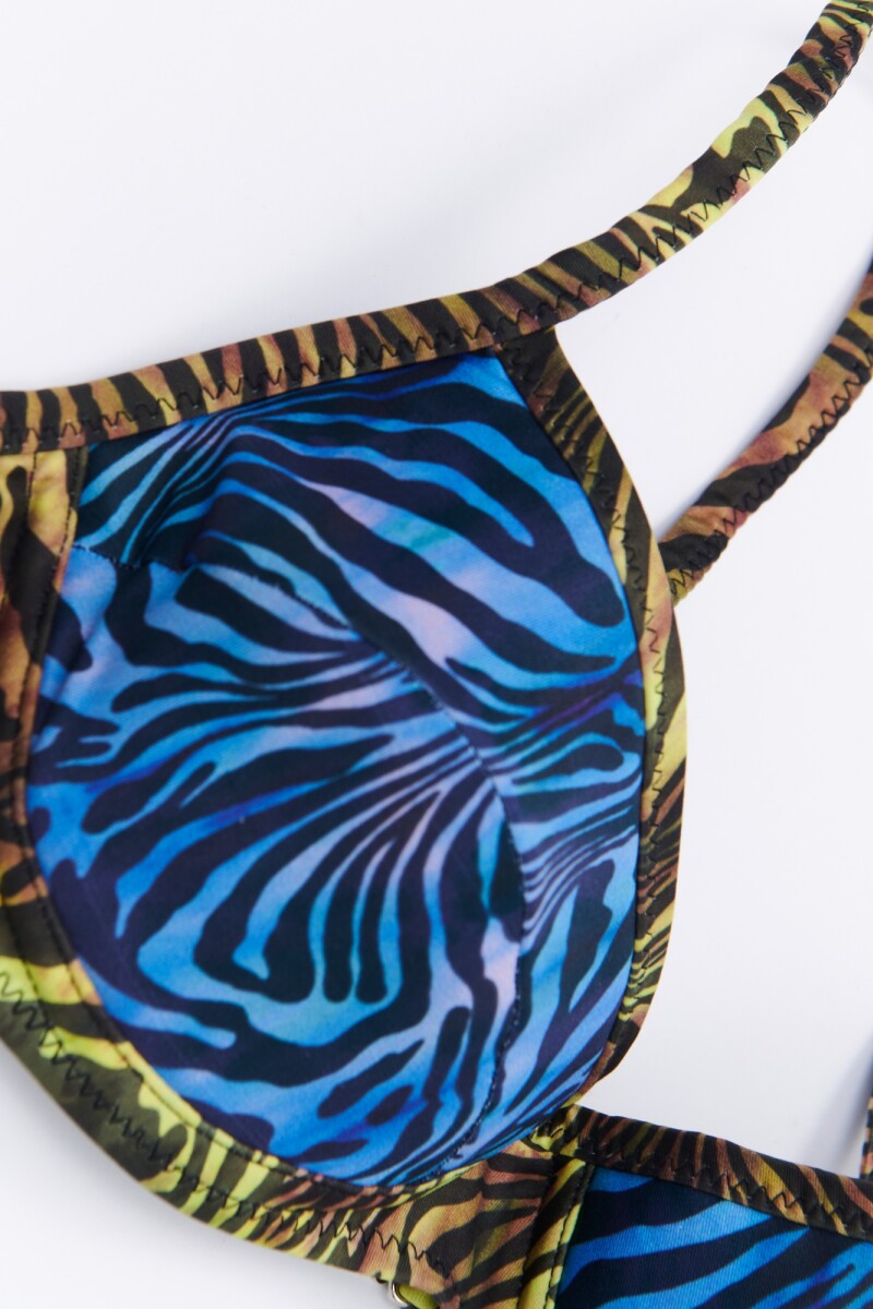 BIKINI BUZIOS TIGRE AZUL