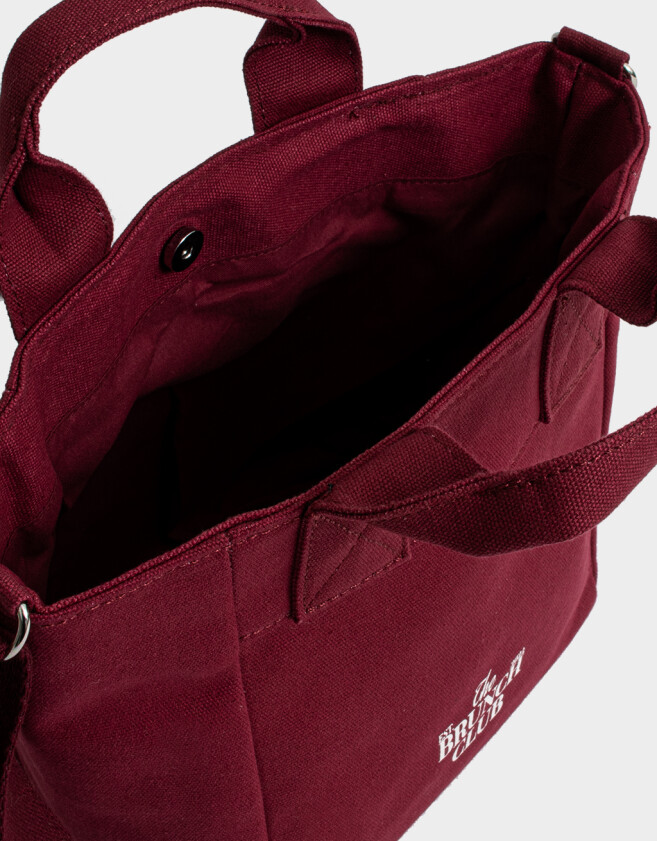 City Cartera City Mini Burgundy "campus Club" - Rojo Burdeaux