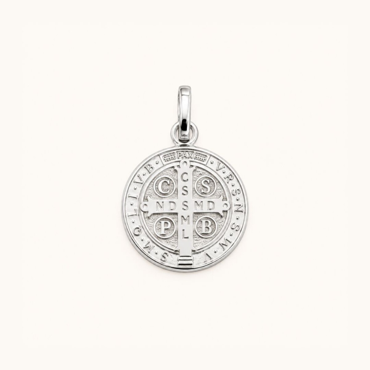 Medalla San Benito N1 - Plata 925 
