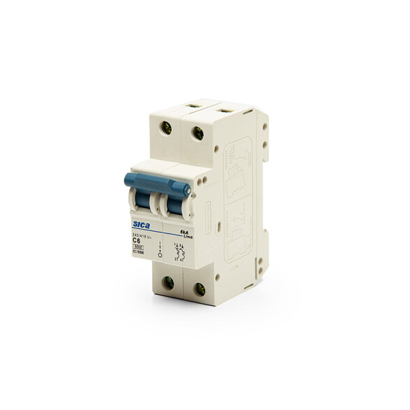 Llave térmica din Superlimit 2P 6A 6kA SK2206X