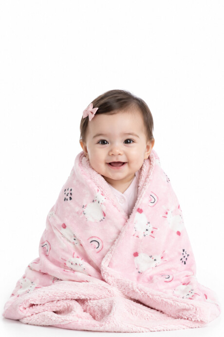 Manta estampada para bebé Conejos