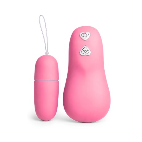 Huevo Vibrador Con Control Remoto Rosa